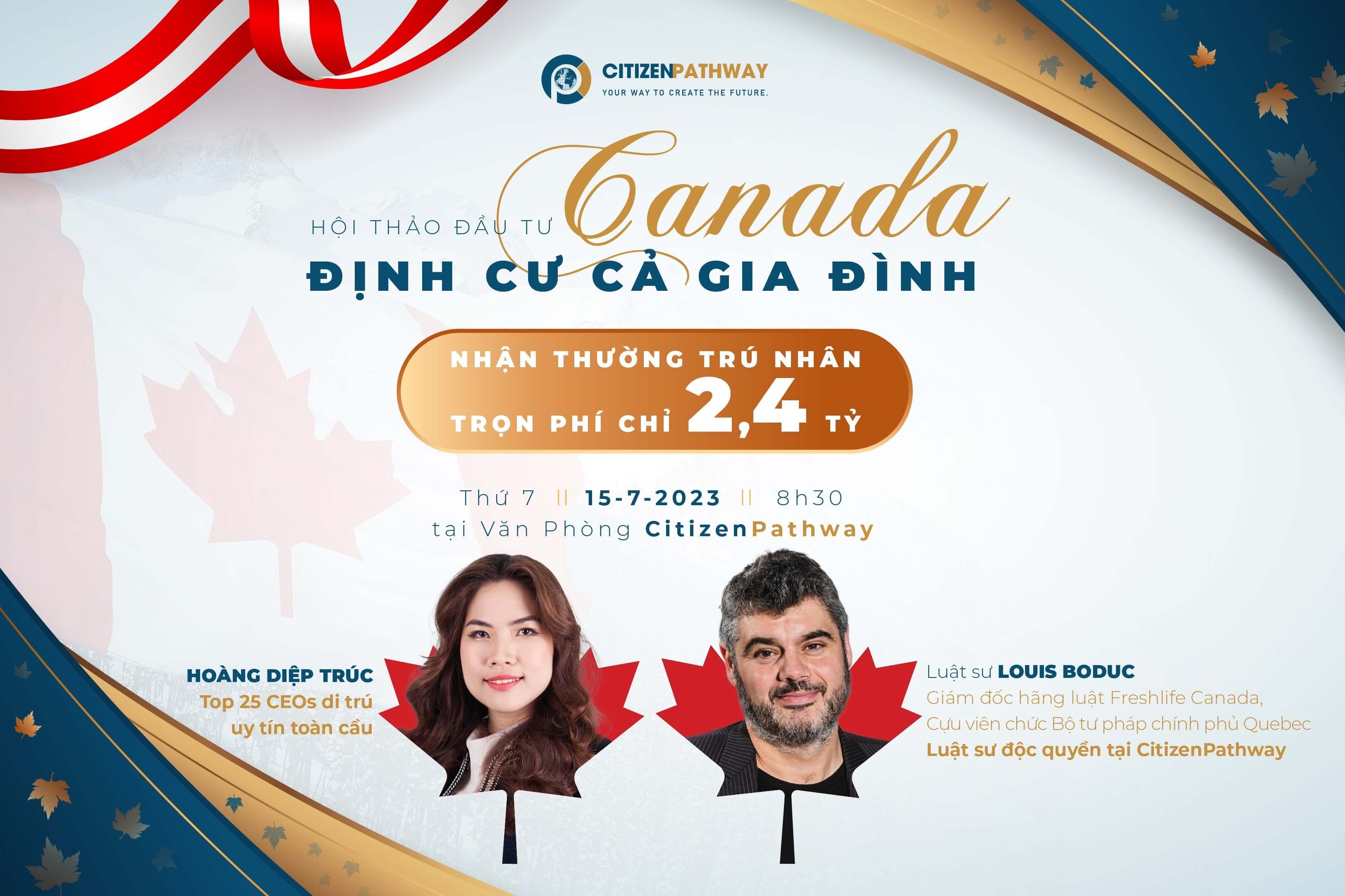 Hội thảo Đầu tư Canada, định cư cả gia đình chỉ 2,4 tỷ đồng