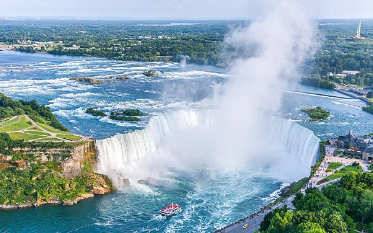 Thác Niagara thuộc vùng bang Ontario