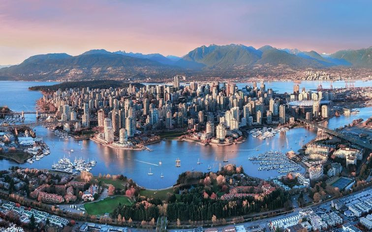 Thành phố Vancouver - Một trong các thành phố đáng sống tại Canada